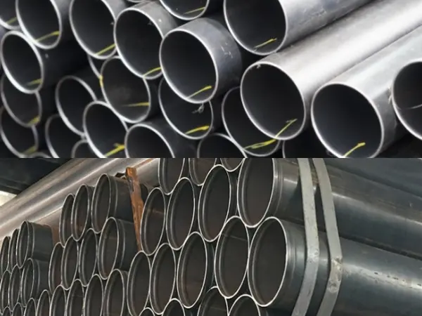 what is stronger black iron pipe or galvanized pipe, black iron vs galvanized pipe, galvanized pipe corrosion resistance, black iron pipe for gas, steel pipe supplier
