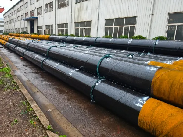 pilotes de tubería soldada en espiral para estructuras costeras, pilotes de acero para estructuras marinas, cimentación con pilotes de acero, pilotes de acero anticorrosivos, pilotes de fricción