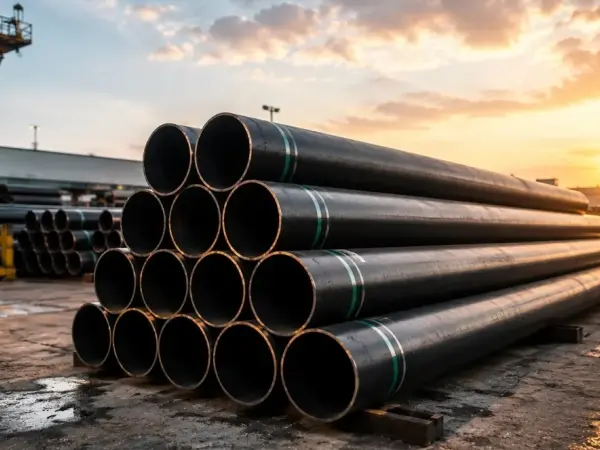 API 5L Grade B pipe, carbon steel line pipe, API 5L PSL1 vs PSL2, seamless vs welded steel pipe, API 5L specifications, pipeline construction materials